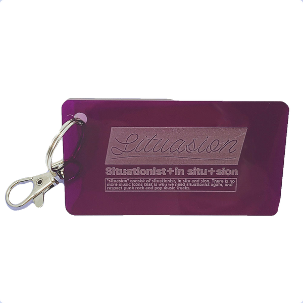situasion key strap / purple