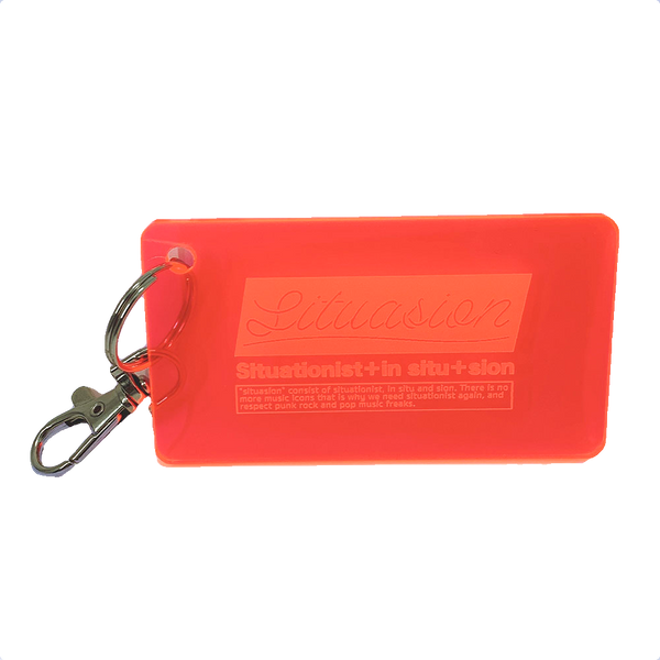situasion key strap / red