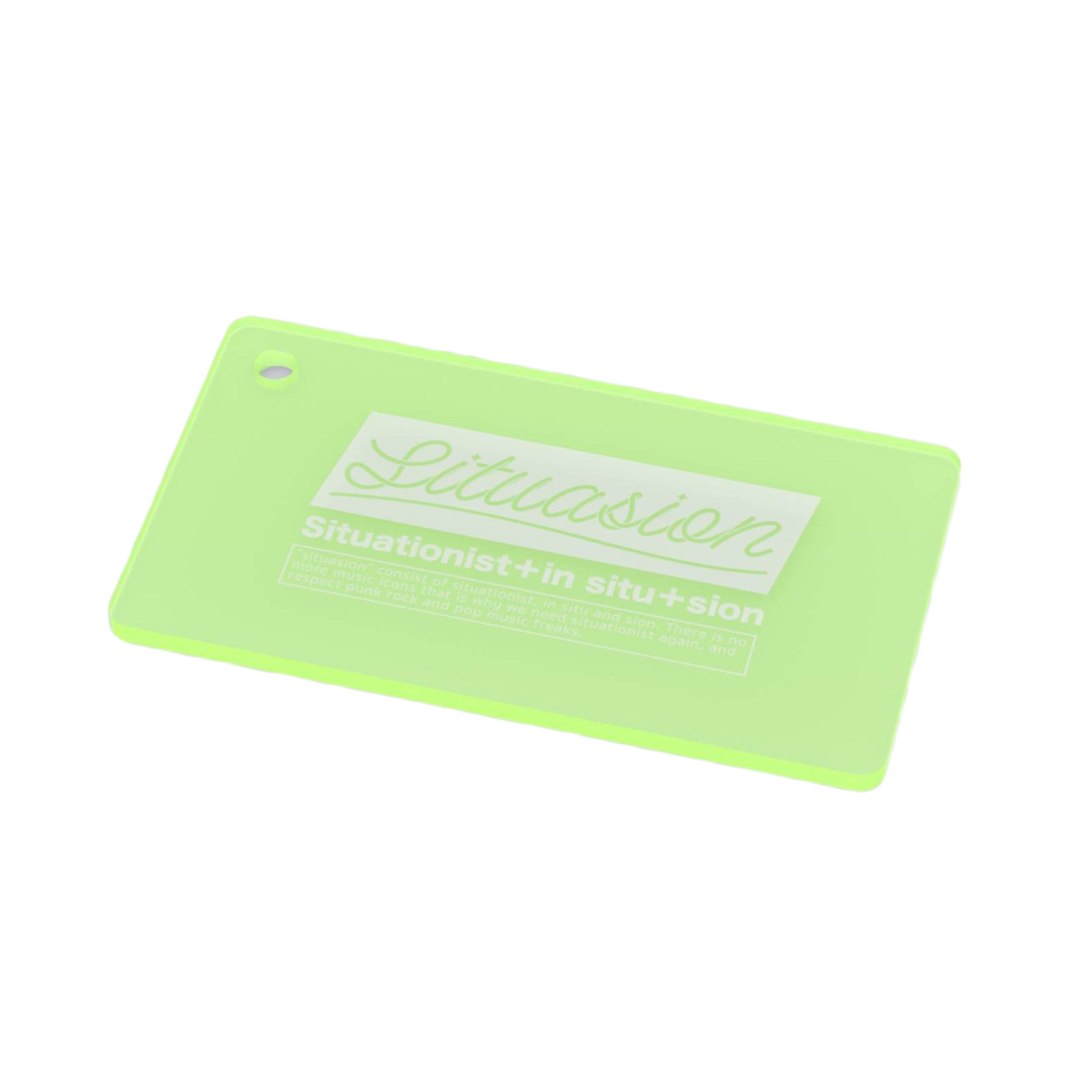 SITUASION Neon keyholder[Green]