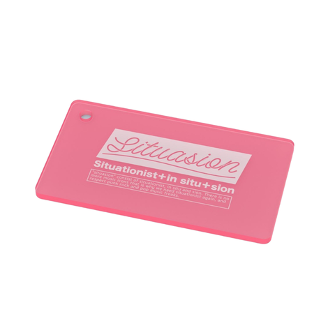 SITUASION Neon keyholder[Red]