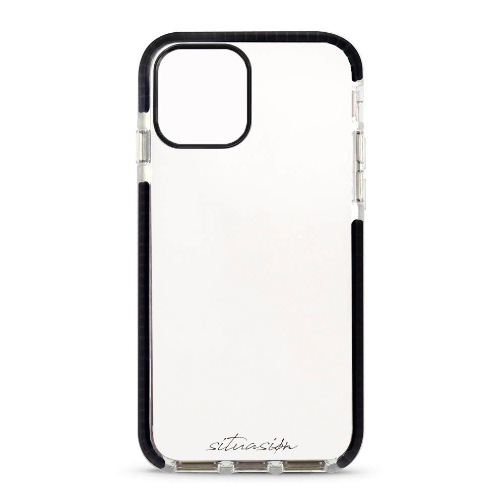 SITUASION Clear iPhonecase[Simple Black]