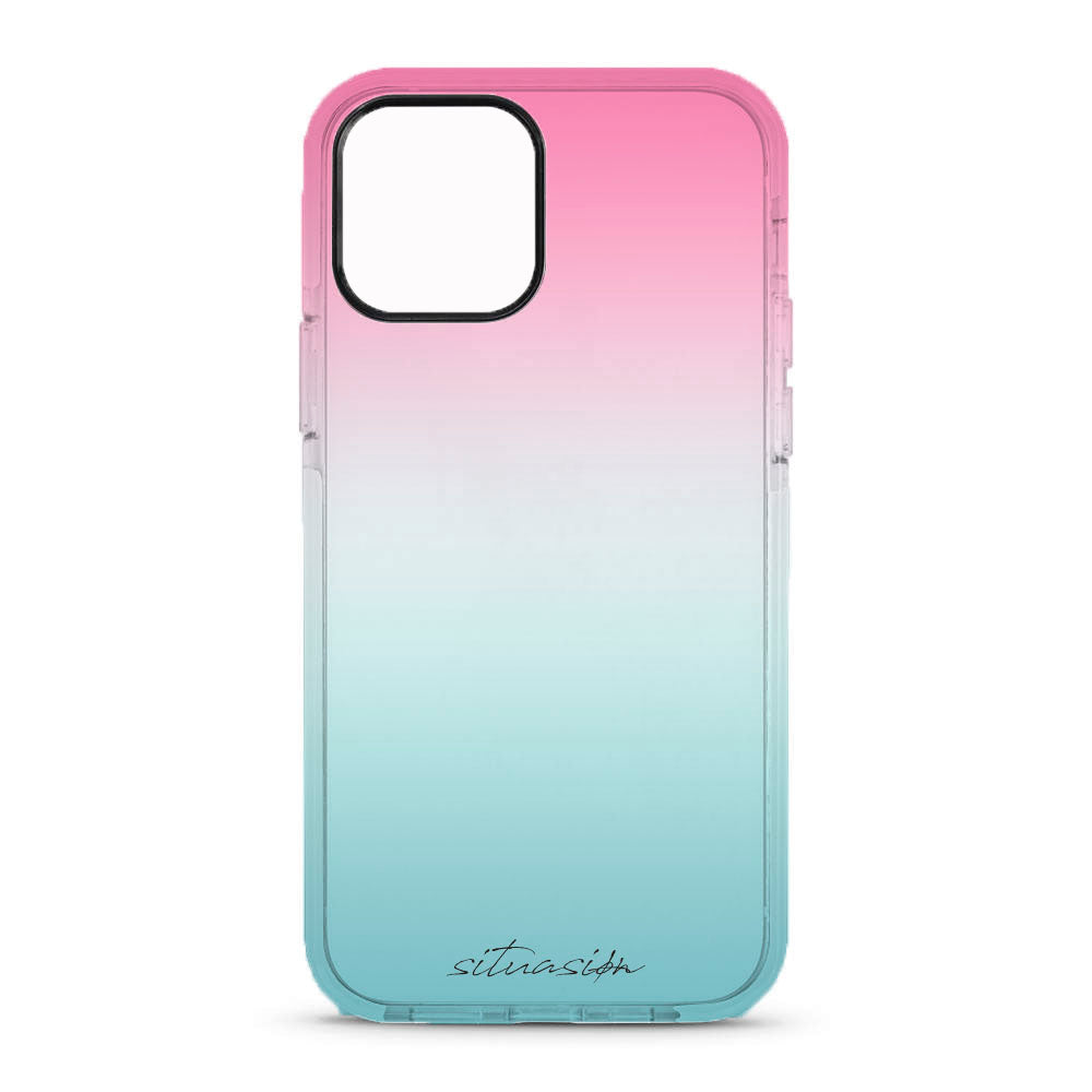 SITUASION Clear iPhonecase[Simple Gradation]