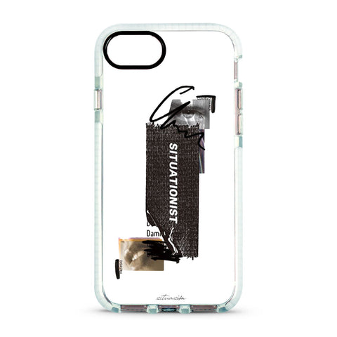 SITUASION Clear iPhonecase[White]
